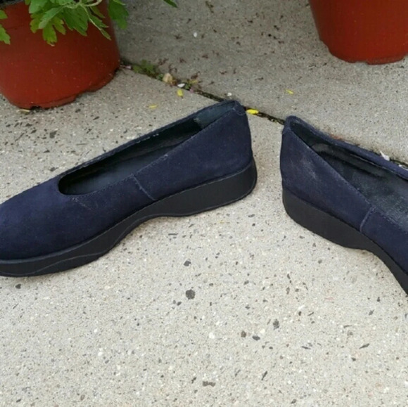 -LL Bean basic black‎ flat shoe 9.5 - Picture 2 of 6